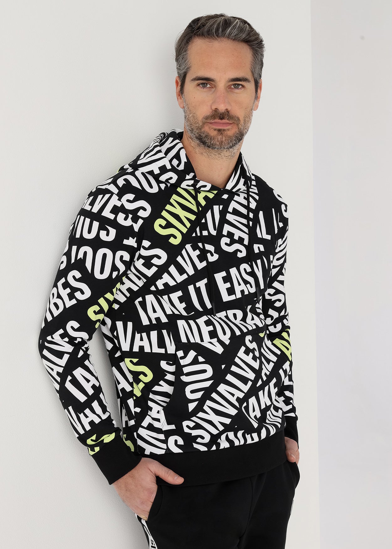 Sudadera Capucha Full Print Flyer Brand Six Valves 560631367399