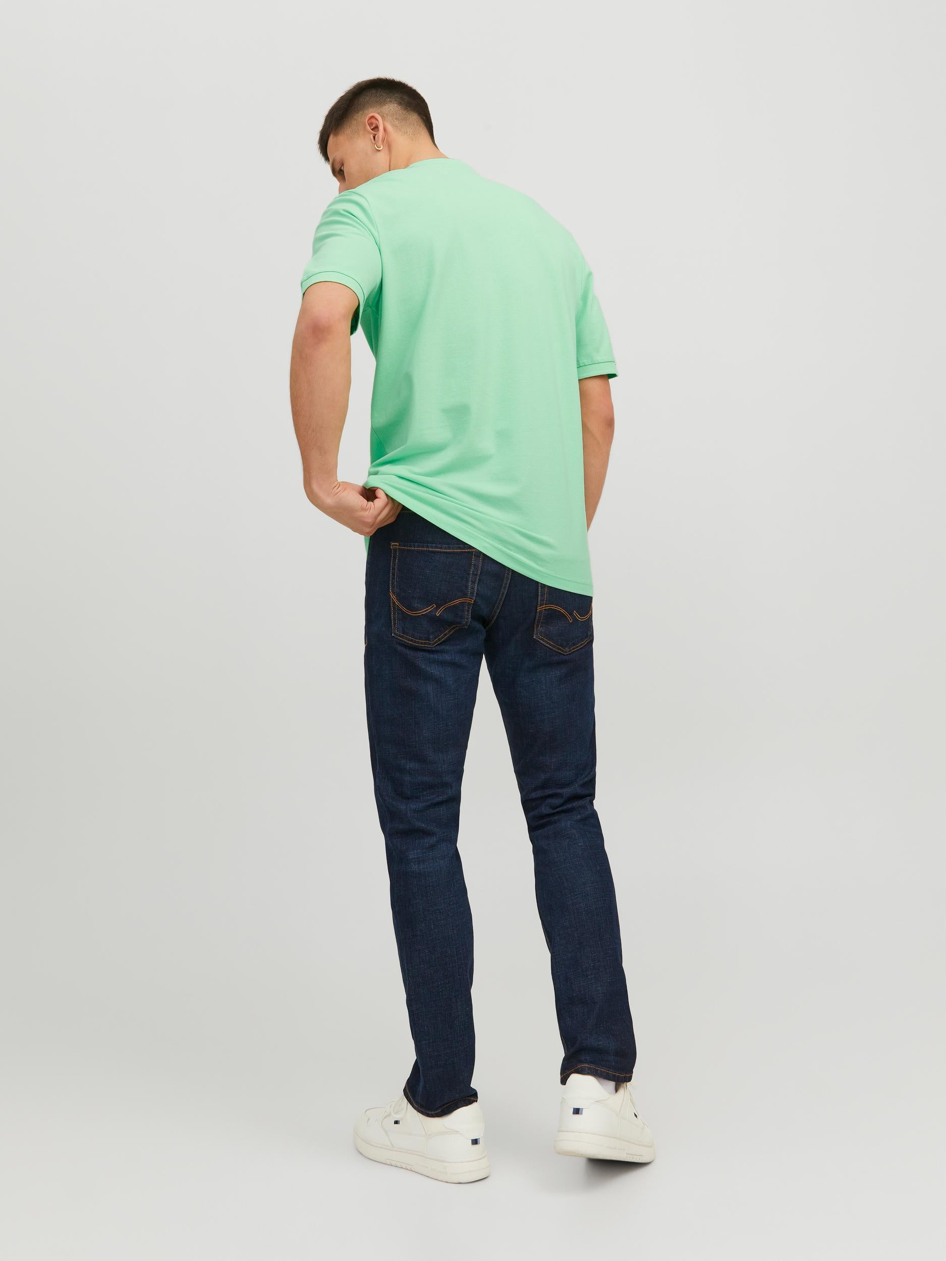 Jprblasainz Ss Mao Polo Green Ash - dvjeans