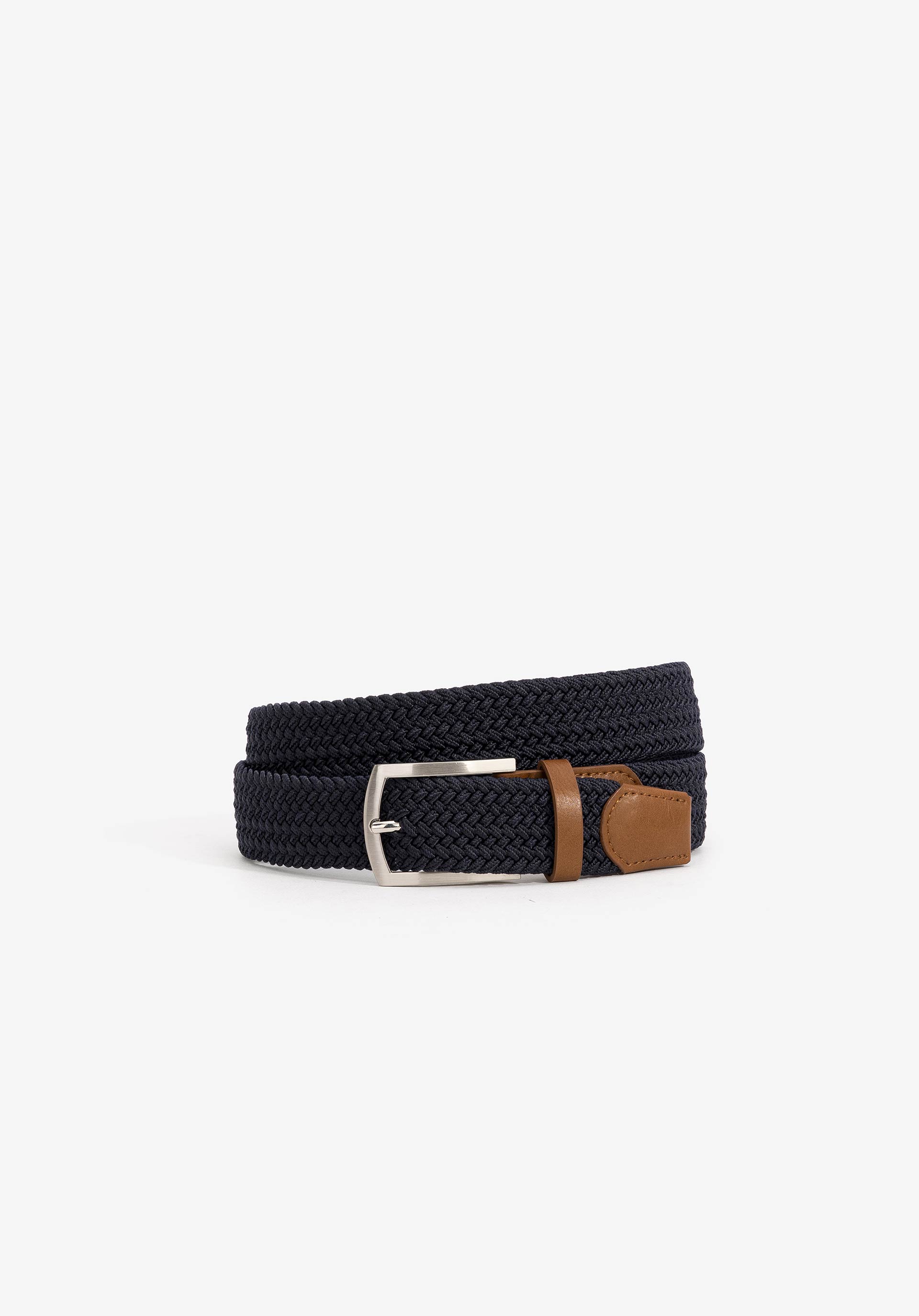 Cinturones hombre 10017187 Sharp Tiffosi Azul Marino