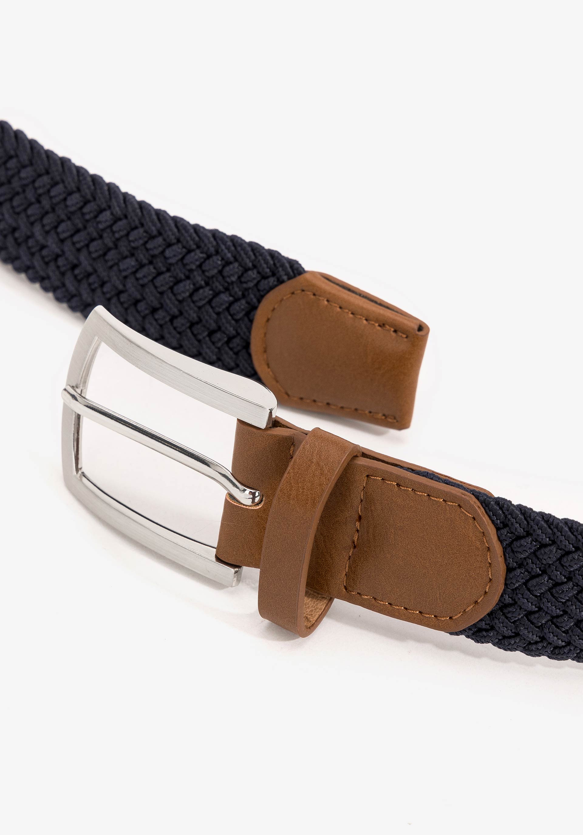 Cinturones hombre 10017187 Sharp Tiffosi Azul Marino