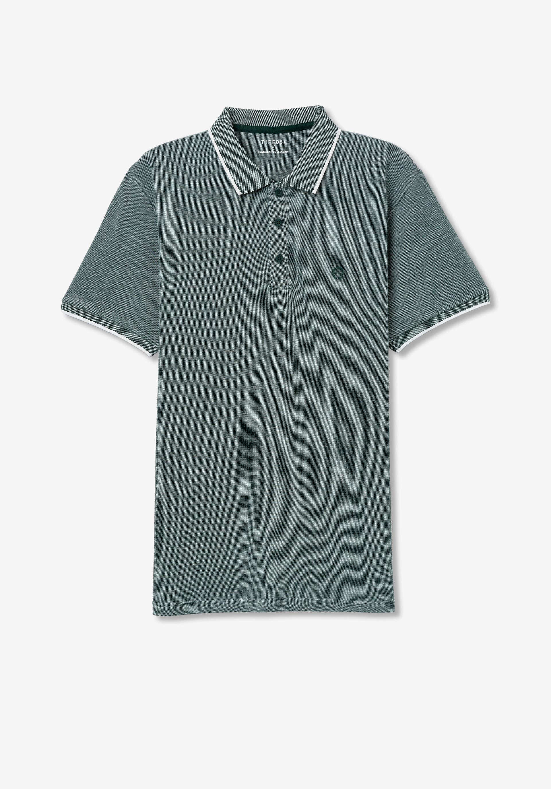 Polo Theo modelo 10054107 894 de Tiffosi Verde