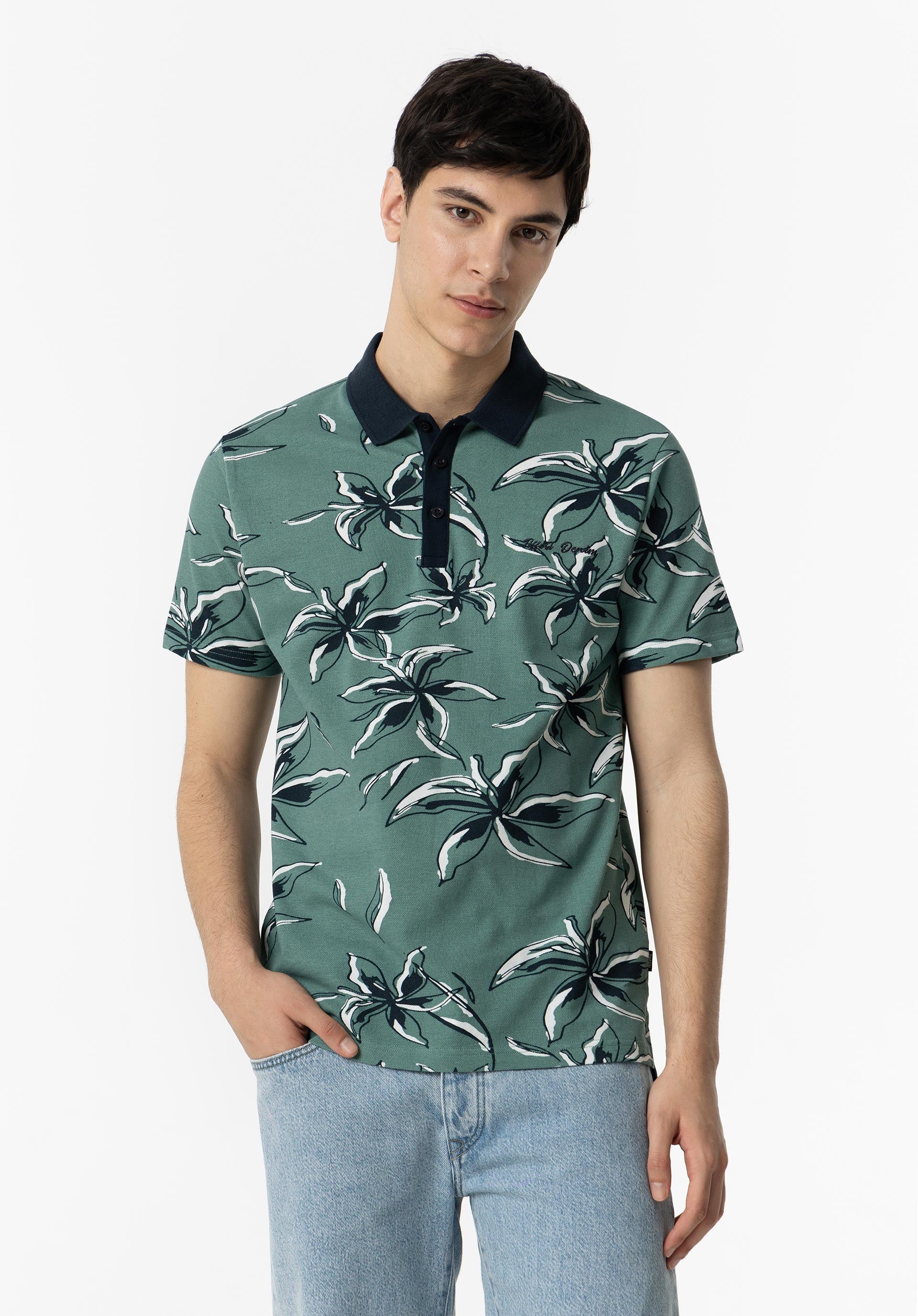 Polo 10054376 Rohan 805 Verde Pistacho Tiffosi