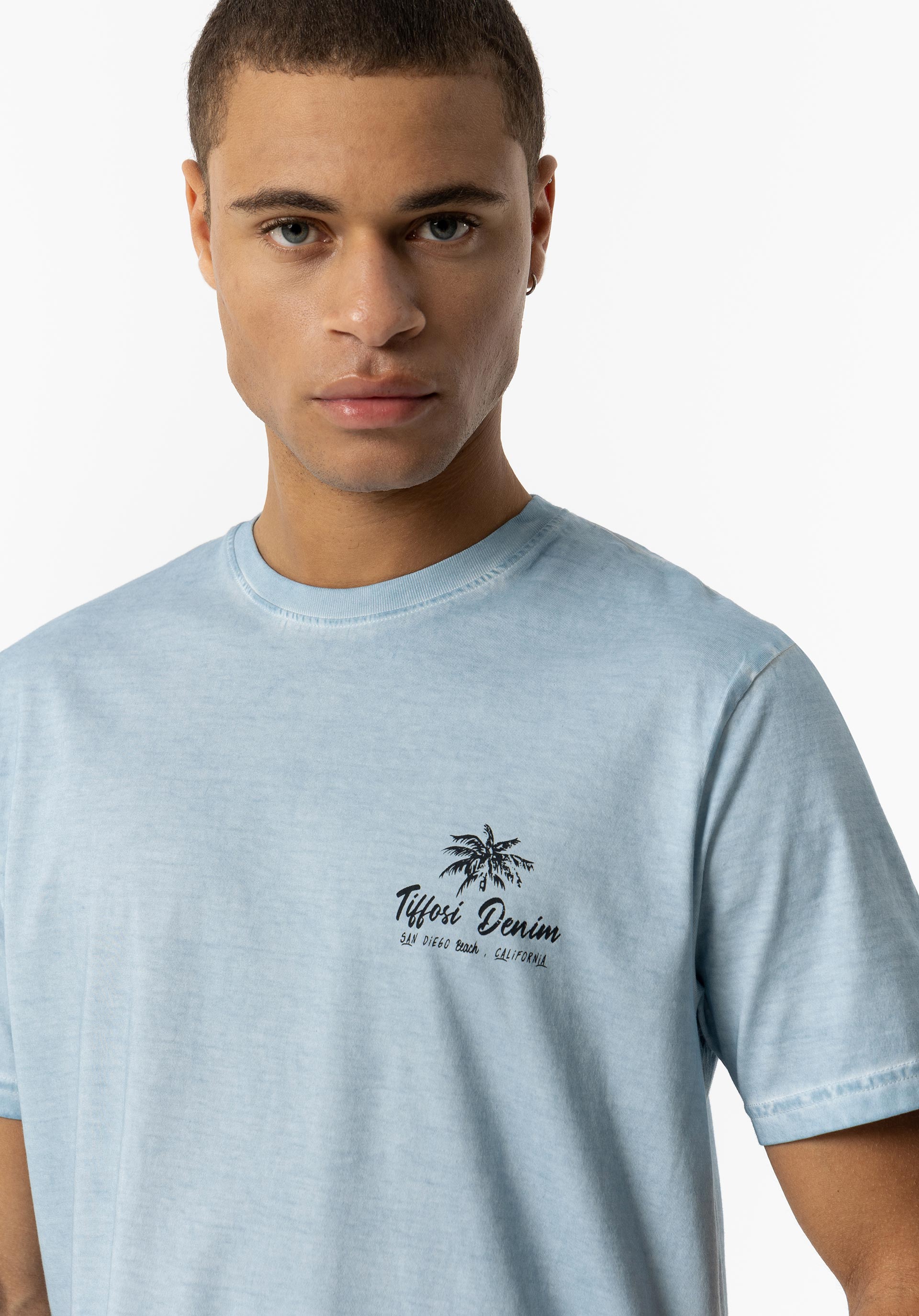 Camiseta Tiffosi Rome 10054382 742 Verde Tropical
