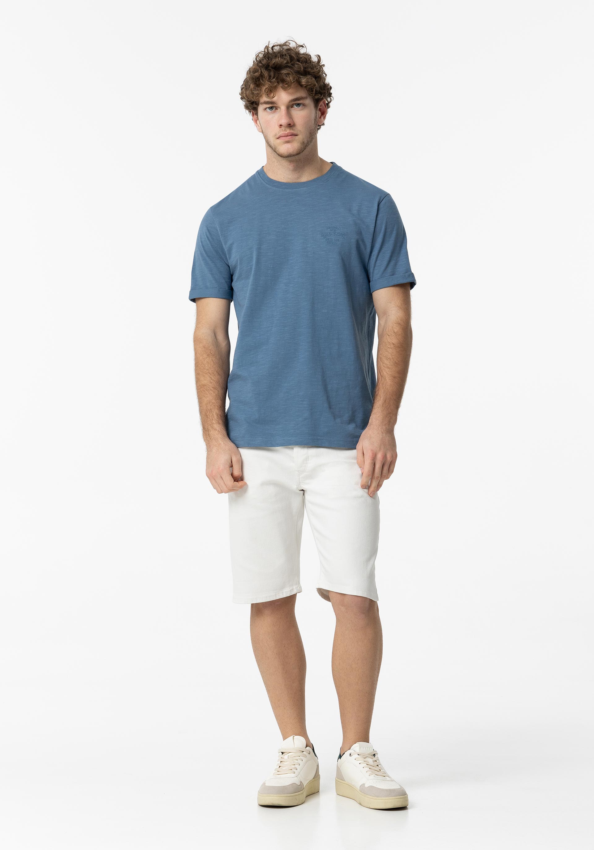 Short Tiffosi hombre Slim_47 10054437 101 Beige Claro
