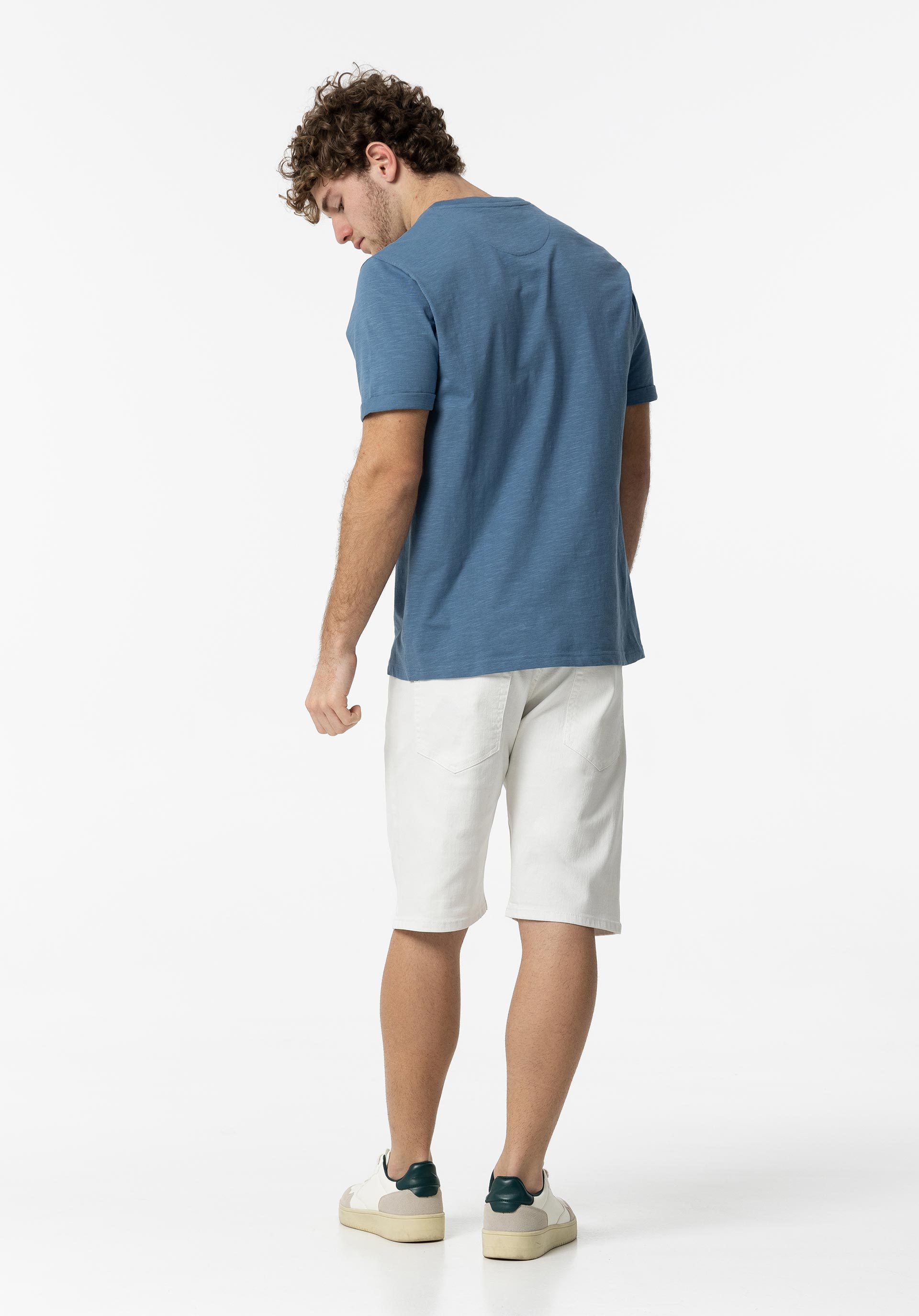 Short Tiffosi hombre Slim_47 10054437 101 Beige Claro