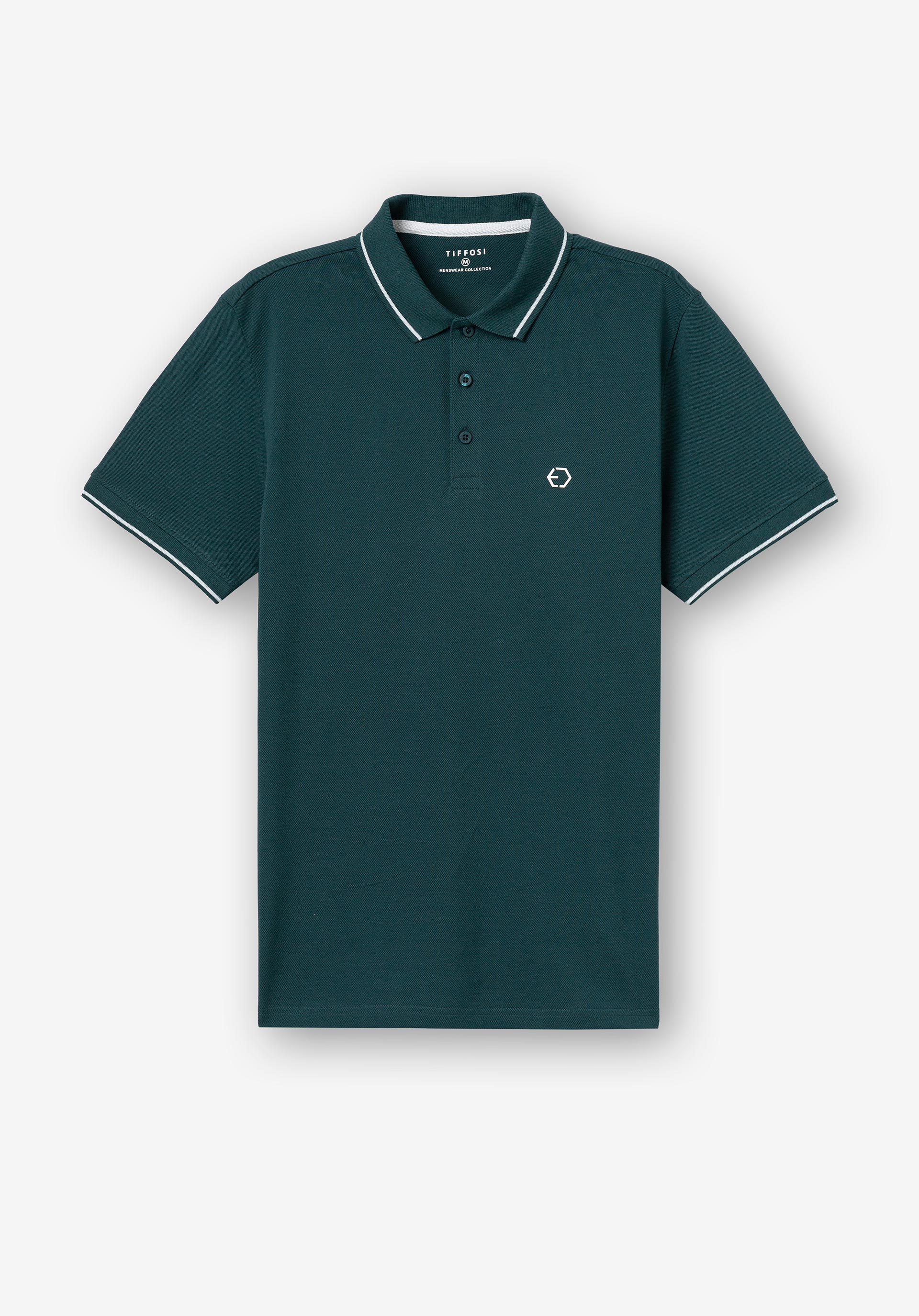 Polo Jeremy modelo 10054684 854 de Tiffosi Verde