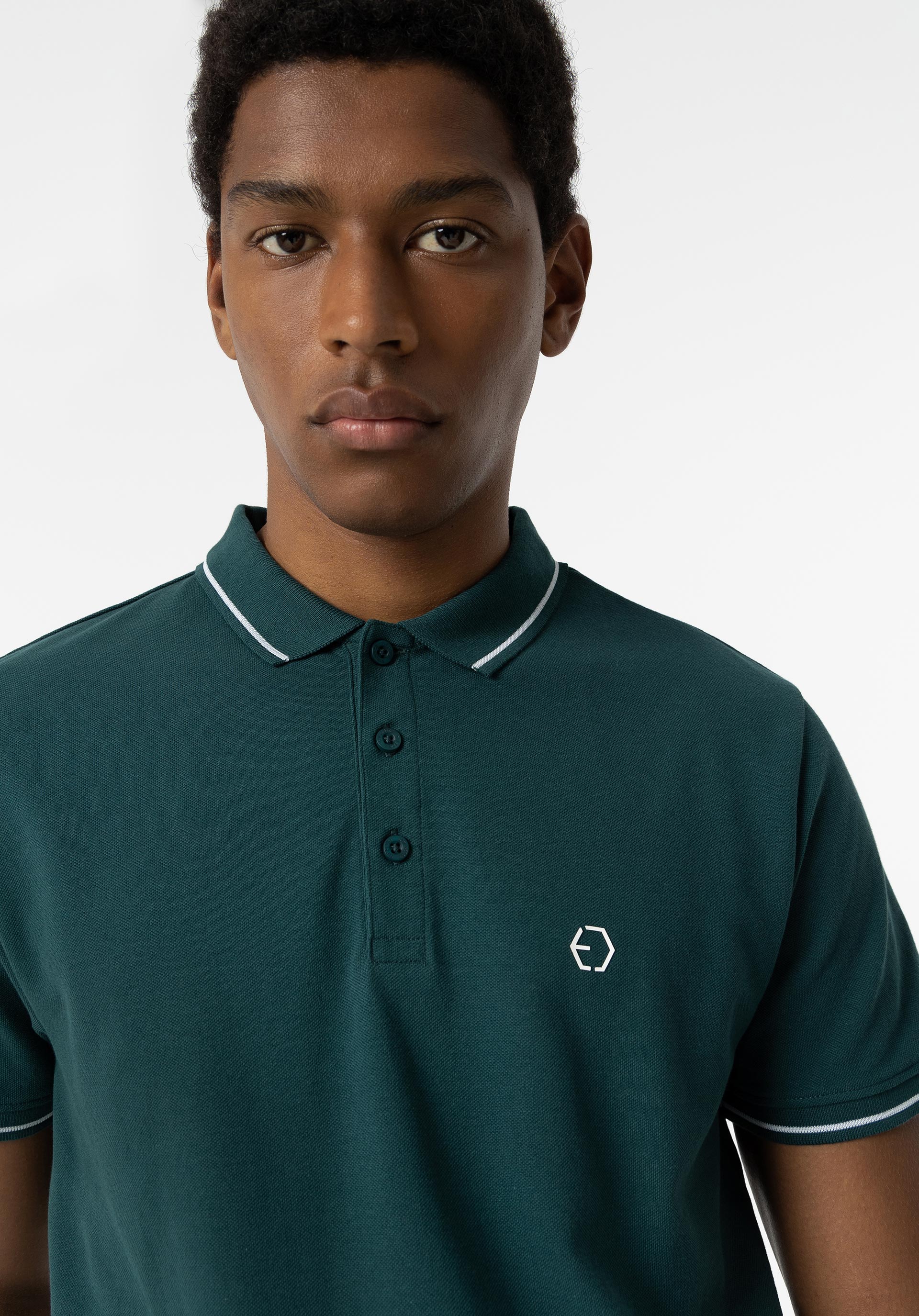 Polo Jeremy modelo 10054684 854 de Tiffosi Verde