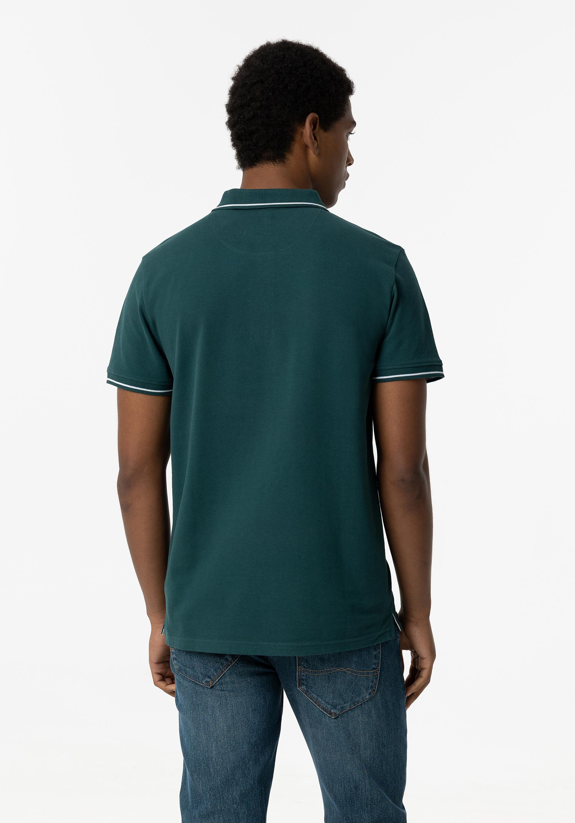 Polo Jeremy modelo 10054684 854 de Tiffosi Verde