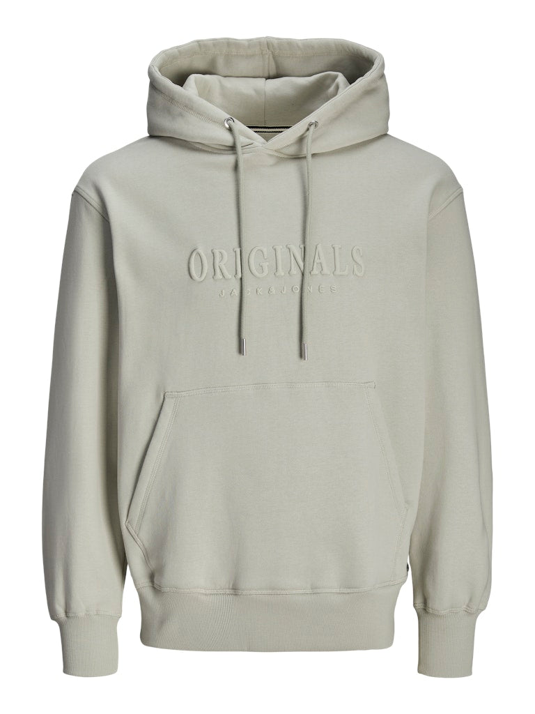 Jack & Jones Jorfrederiksberg Sweat Hood Spa 12270541 Mineral Gray