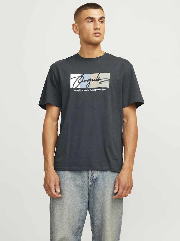 Jack & Jones Jorportland Block Branding Ss Cn Ln 12262662 Forest River Hombre