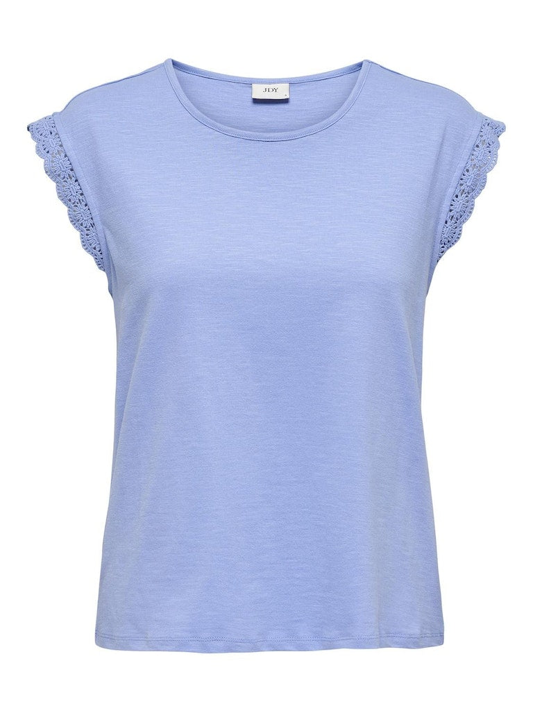 Jdy salva Life S/L Crochet Top Jrs Hydrangea 15318217