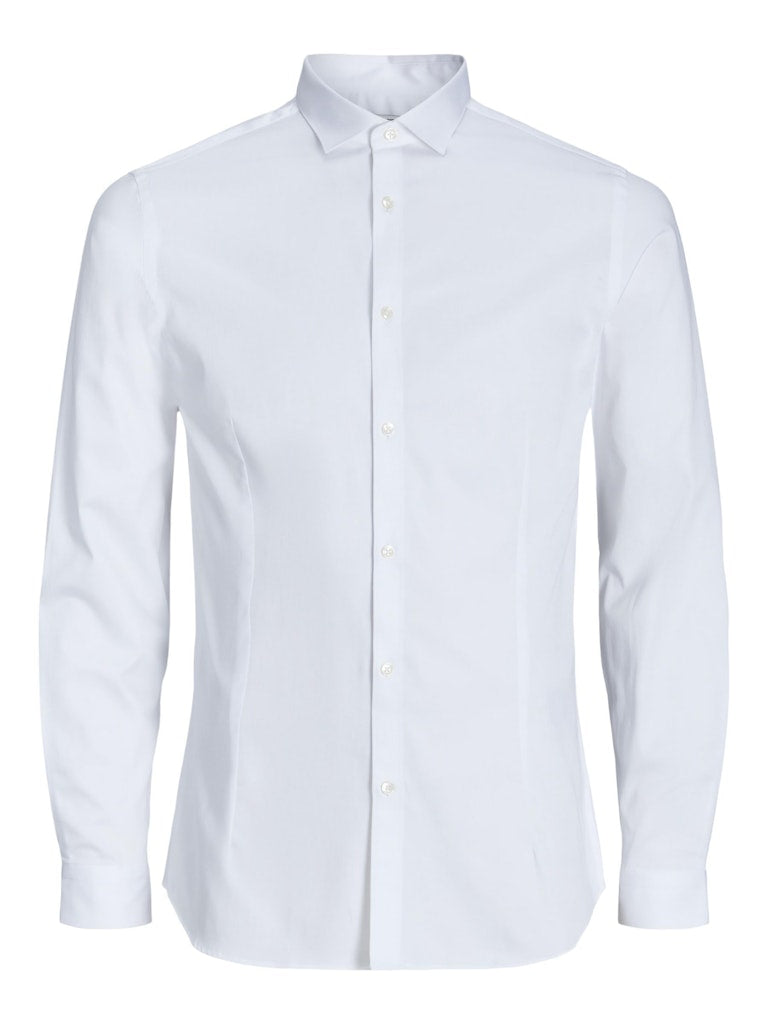 Jjparma Shirt Ls Noos 12097662White Jack & Jones