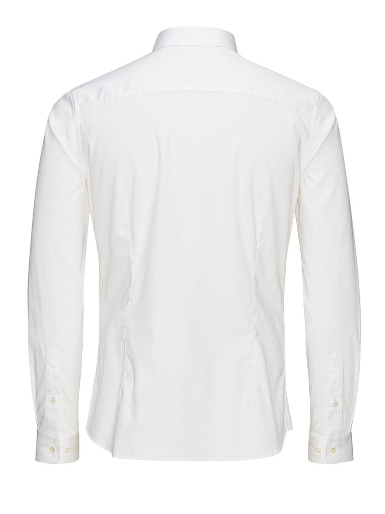 Jjparma Shirt Ls Noos 12097662White Jack & Jones