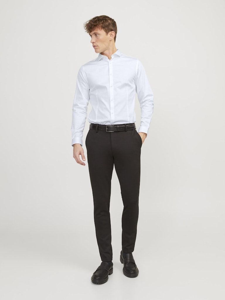 Jjparma Shirt Ls Noos 12097662White Jack & Jones
