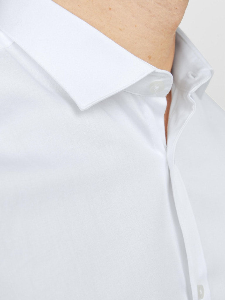 Jjparma Shirt Ls Noos 12097662White Jack & Jones