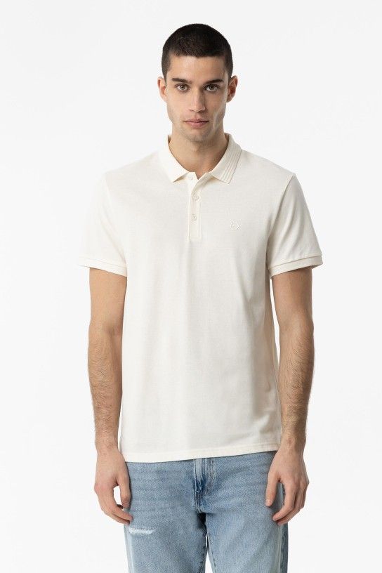 Polo 10050806 Manning_2 101 Beige Claro