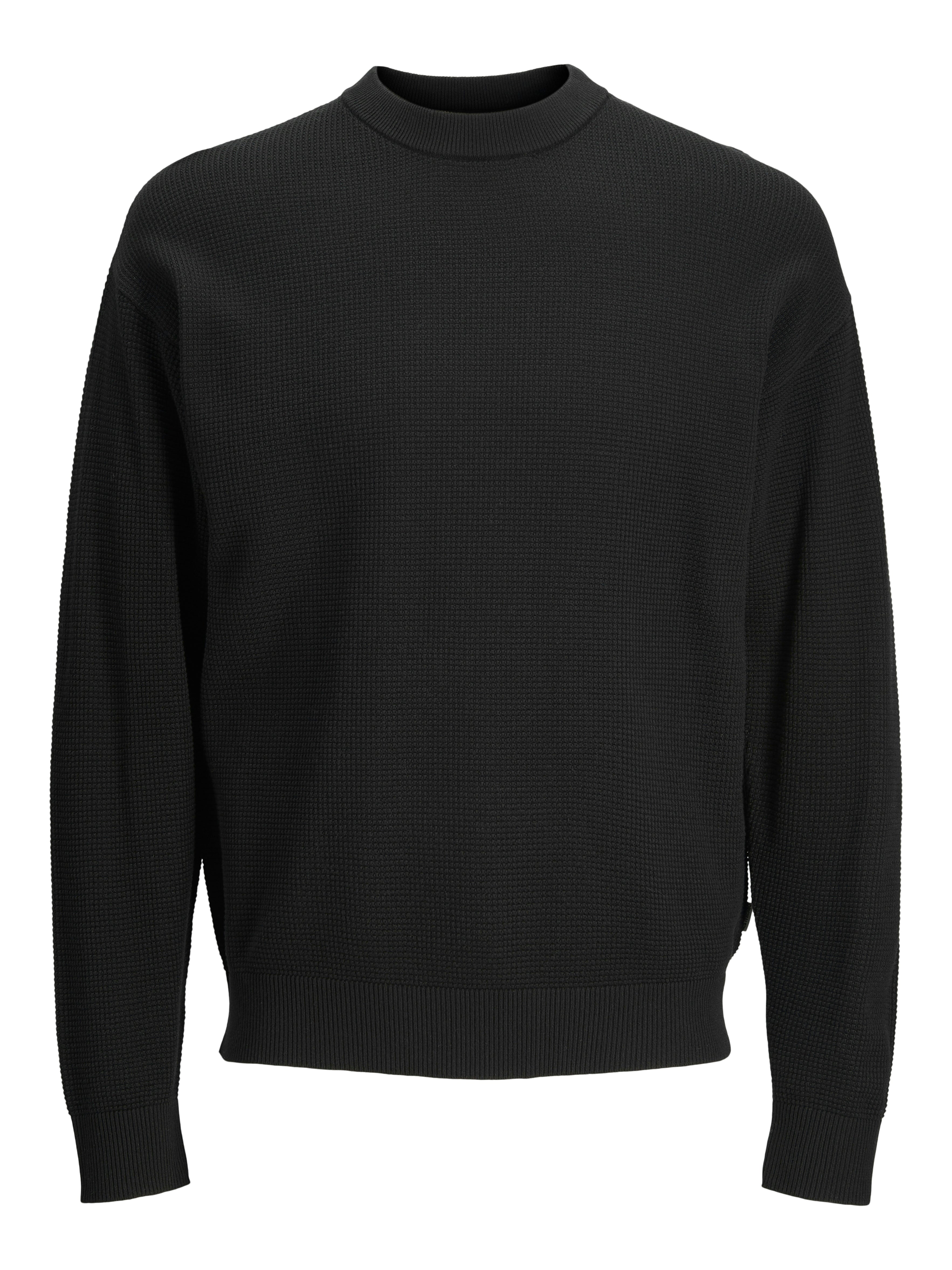 Jack & Jones Jorscott Knit Crew Neck 12261771 Black