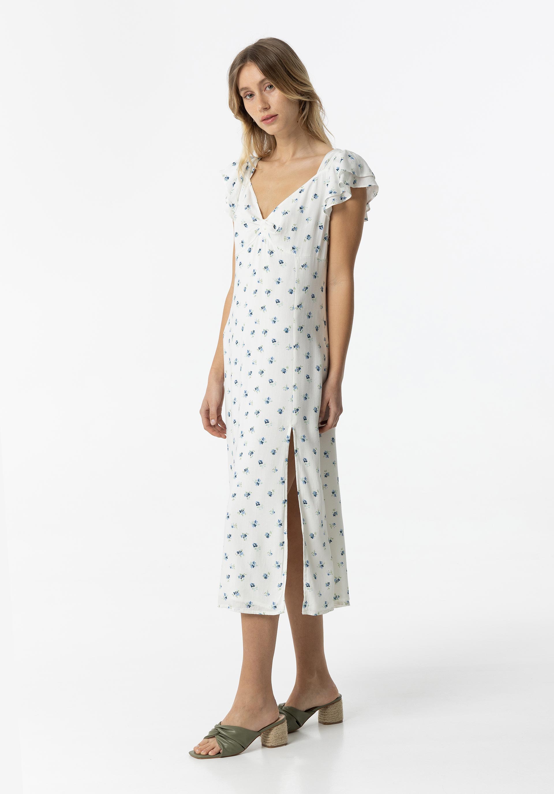 Vestido 10054852 Star 104 Abedul de Tiffosi