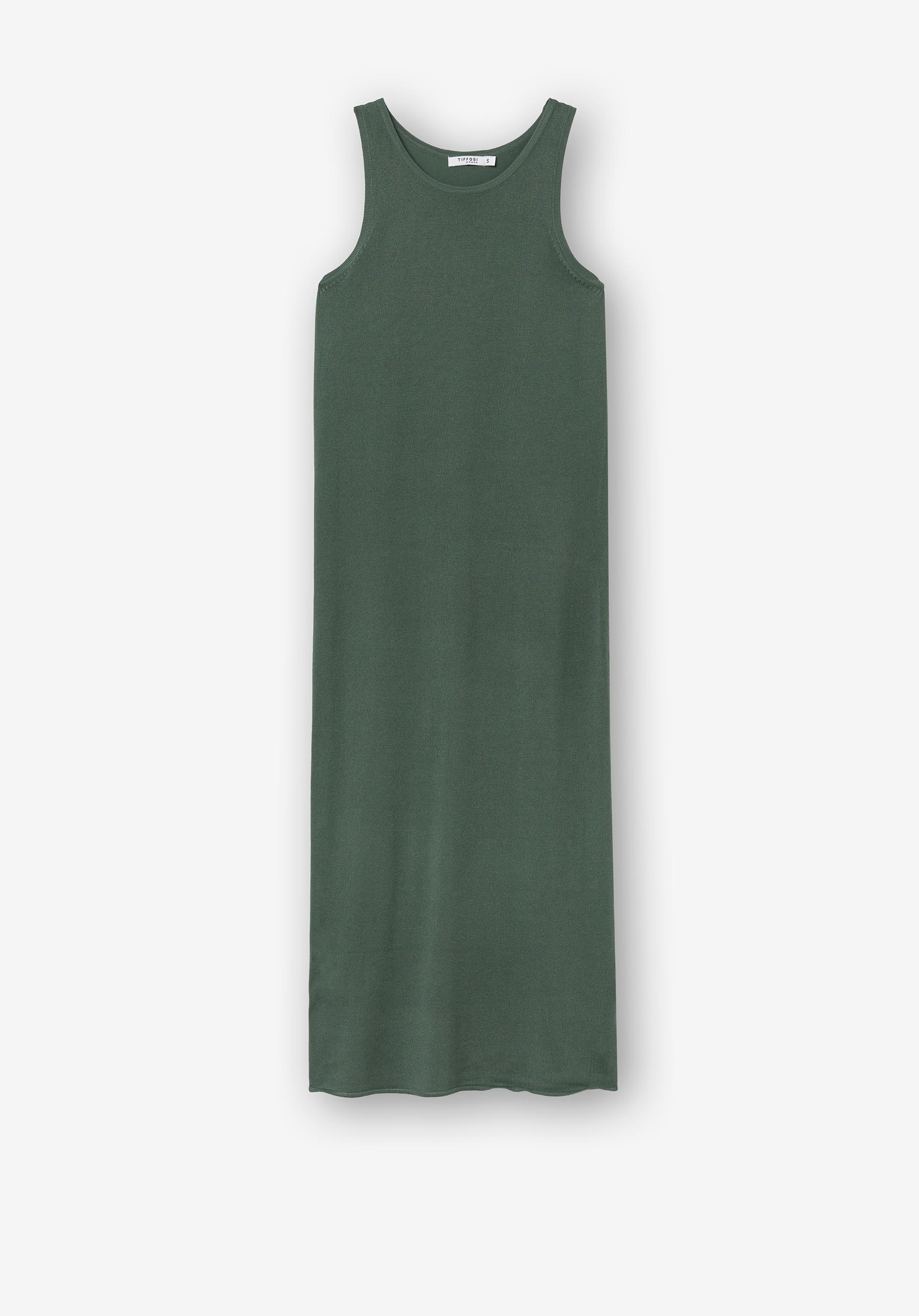 Vestido 10054345 Halia 862 Verde Botella de Tiffosi