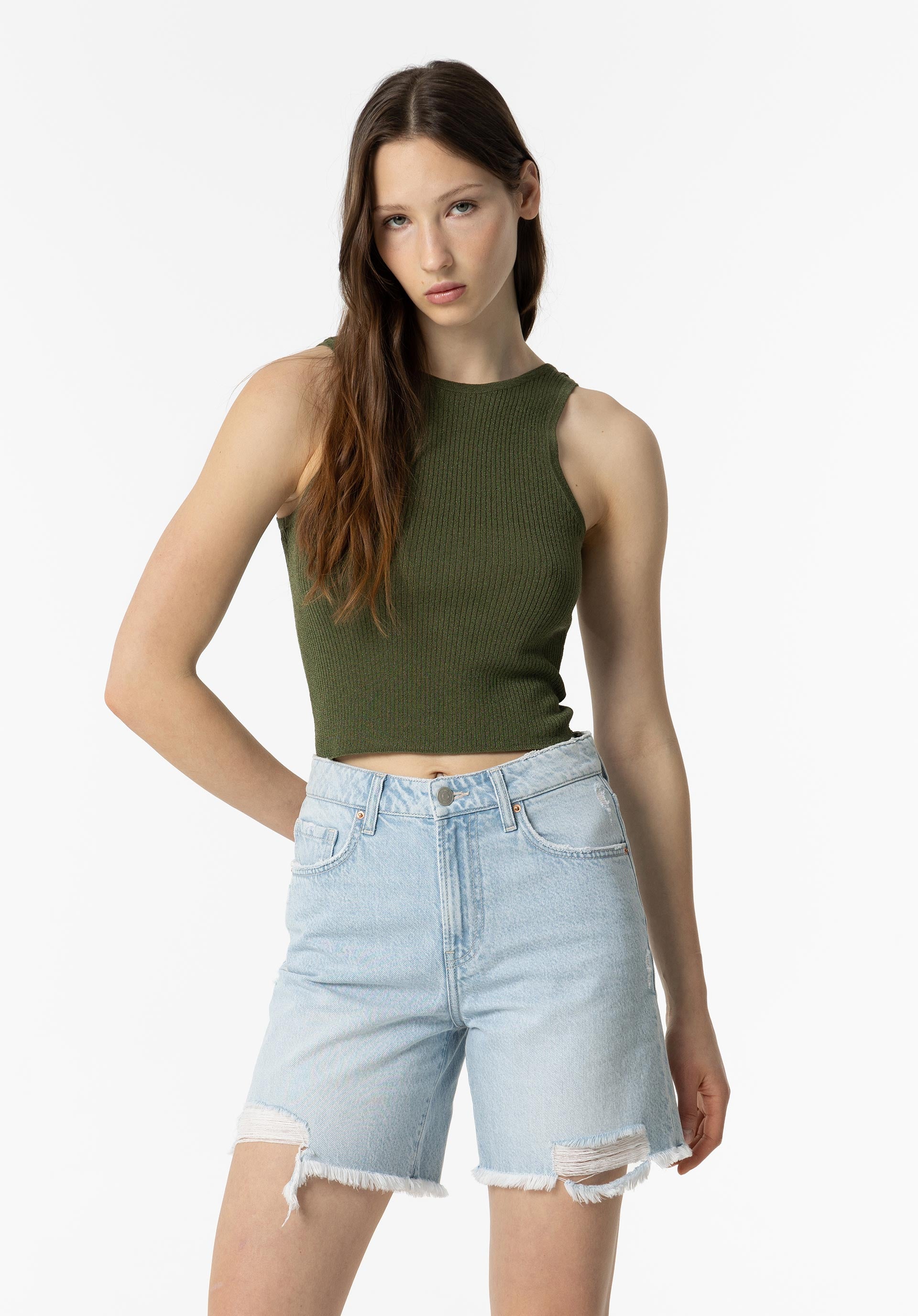 Camiseta 10054331 Luzia_1 831 Patina Green de Tiffosi