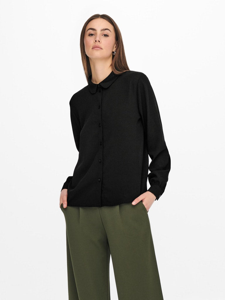 Jdybrooke L/S  Shirt Wvn NoosBlack