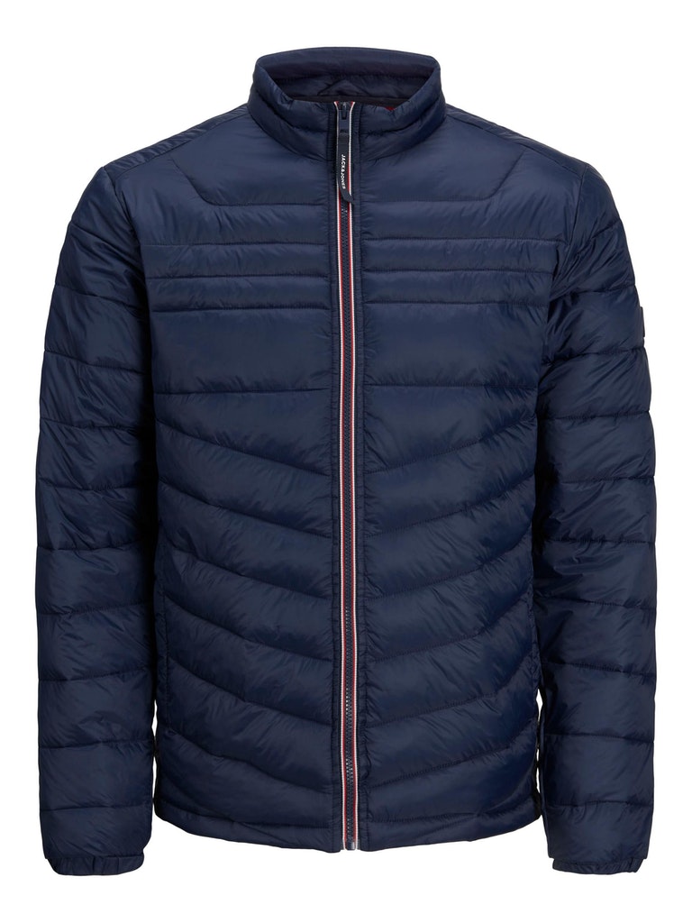 Jjehero Puffer Collar NoosNavy Blazer CONTRAST ZIP