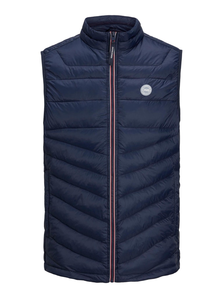 Jjehero Bodywarmer Collar NoosNavy Blazer CONTRAST ZIP