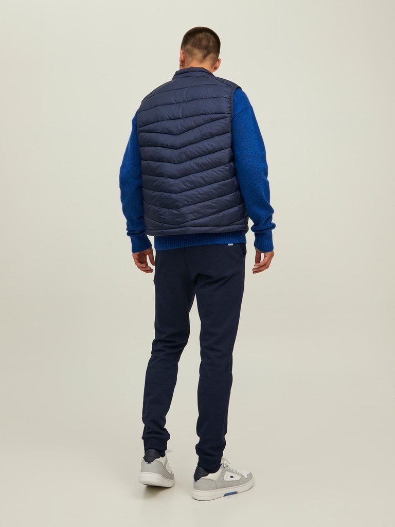Jjehero Bodywarmer Collar NoosNavy Blazer CONTRAST ZIP