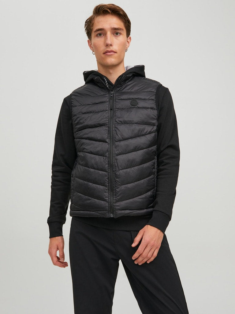 Jjehero Bodywarmer Collar NoosBlack