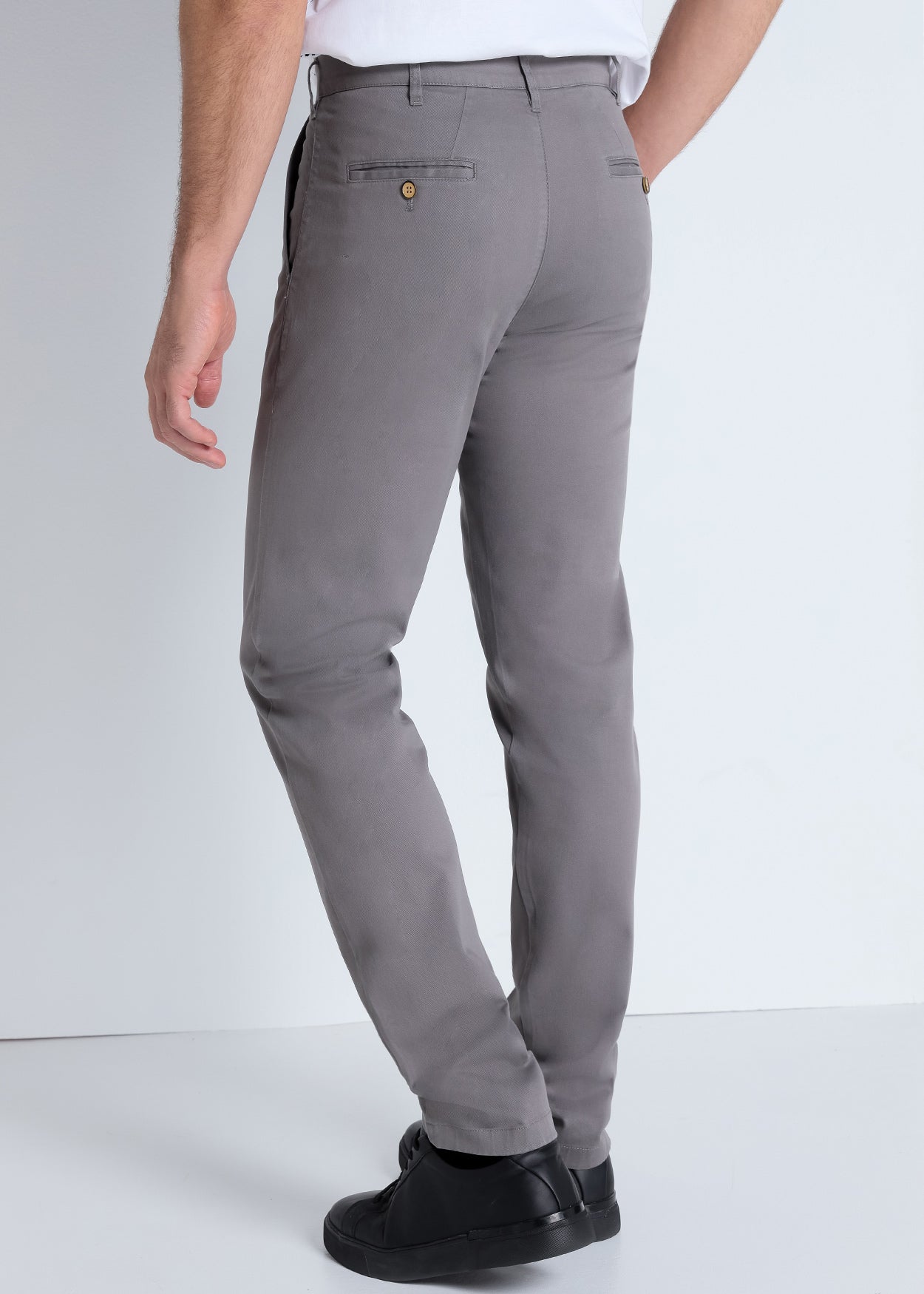 8001 Brave Pantalon Chino Cintura Media Regular Tiro Medio Edition Twill + Cintu 294