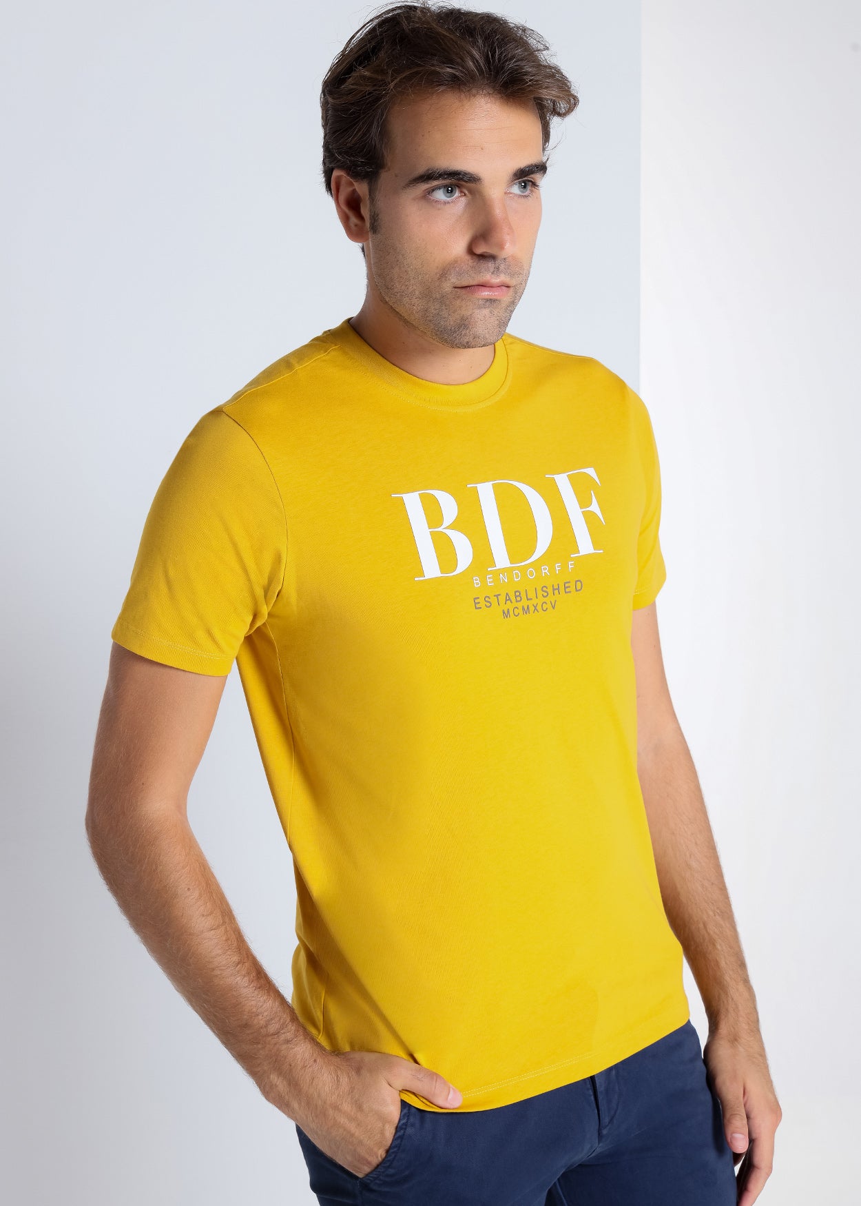 Camiseta Manga Corta  Grafica Bdf  219
