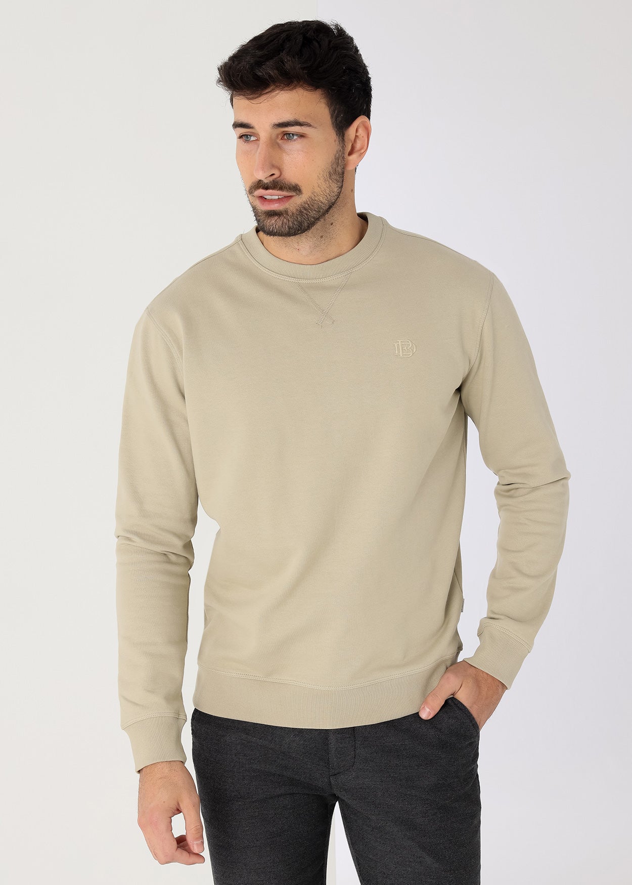 Sudadera Cuello Caja Basic Logo  Bendorff 860455463292