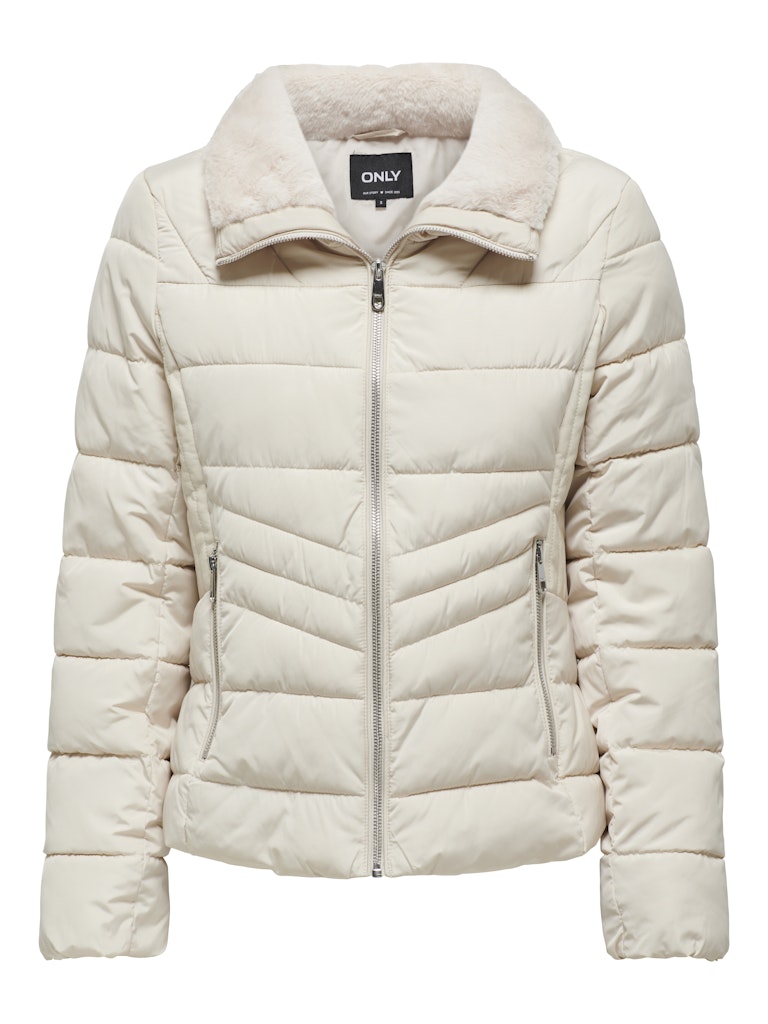 Onlhelen Short Puffer Jacket Otw Pumice Stone