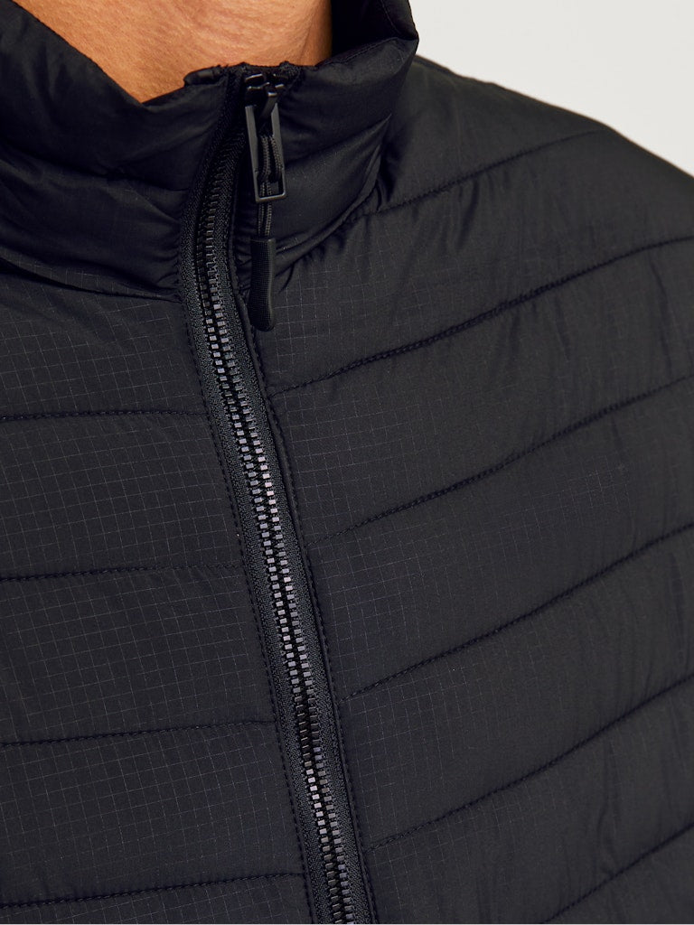 Jack & Jones Jjestate Packable Puffer Collar Noos 12256985 Black