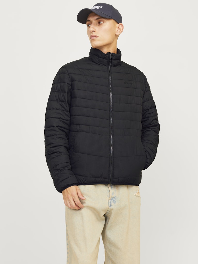Jack & Jones Jjestate Packable Puffer Collar Noos 12256985 Black