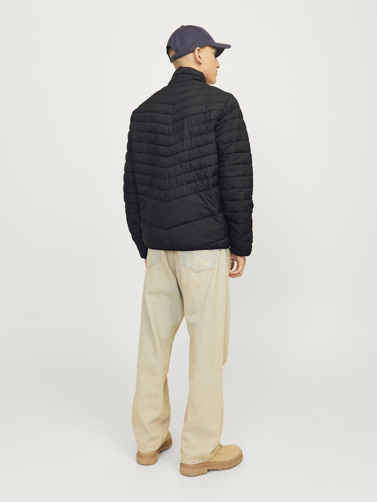 Jack & Jones Jjestate Packable Puffer Collar Noos 12256985 Black