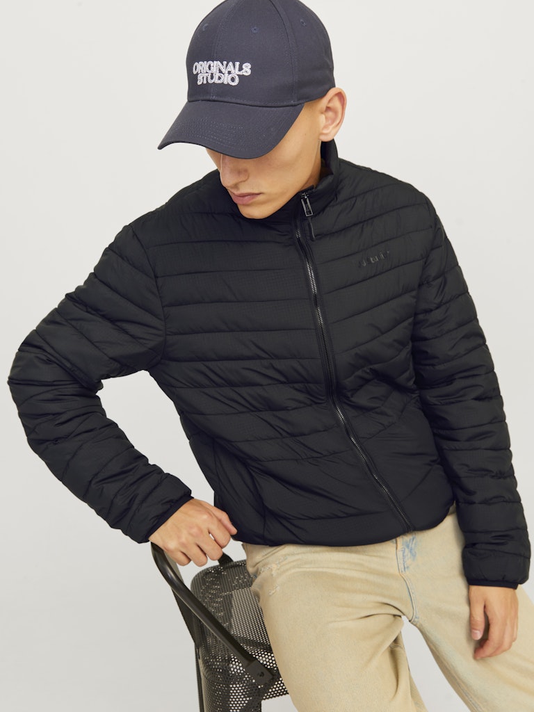 Jack & Jones Jjestate Packable Puffer Collar Noos 12256985 Black