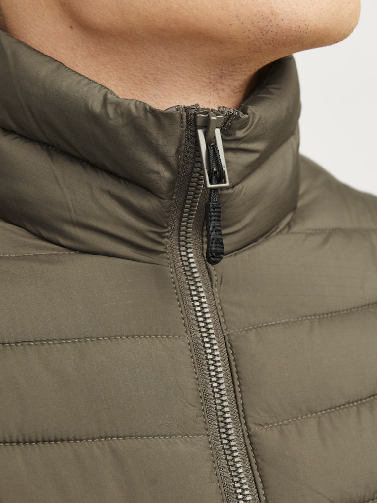 Jack & Jones Jjestate Packable Puffer Collar Noos 12256985 Canteen