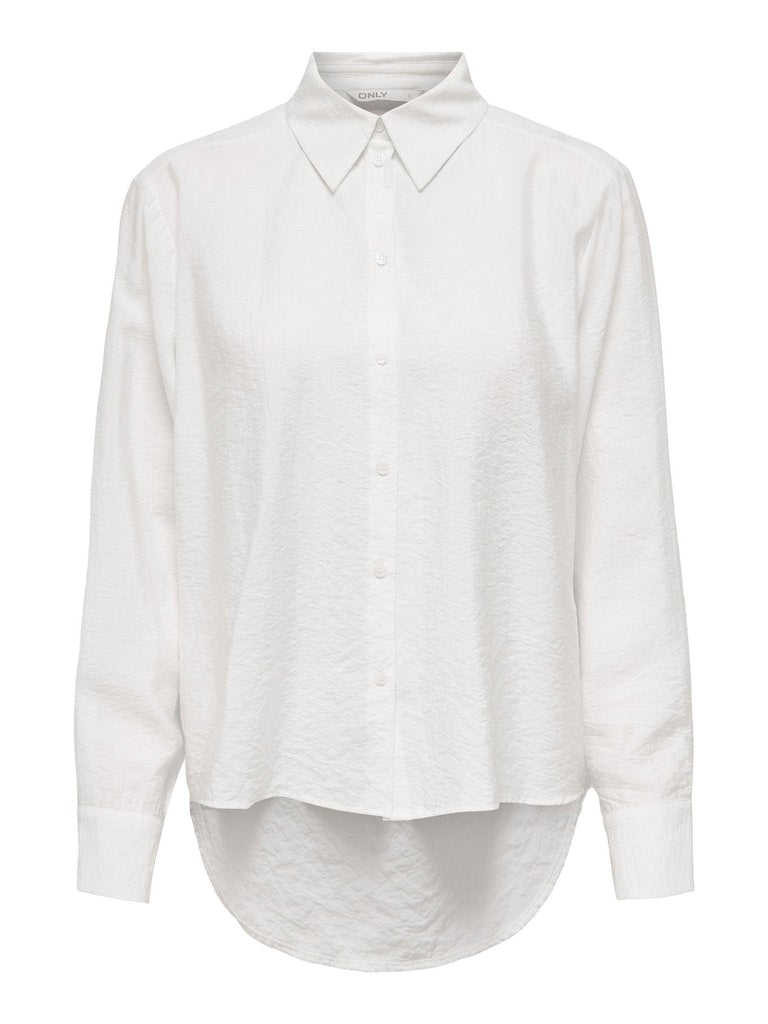 Onlmary L/S Shirt Wvn NoosCloud Dancer