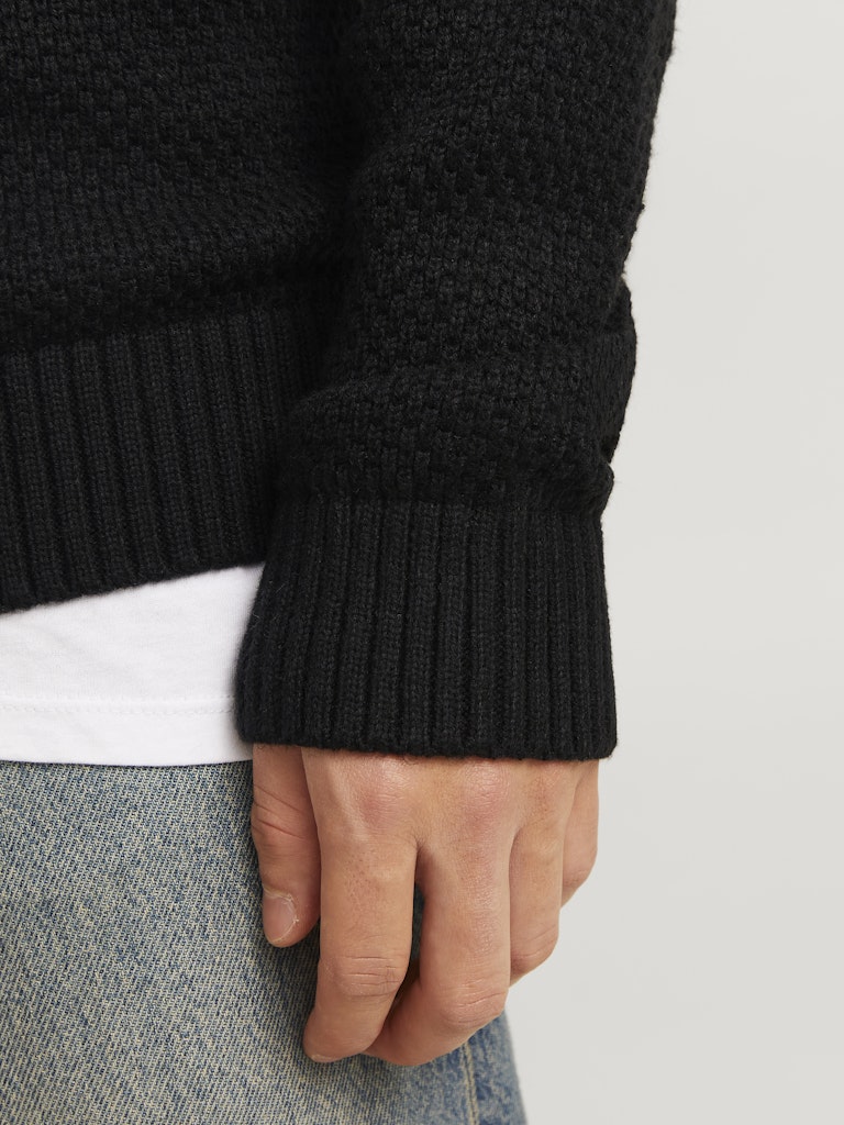 Jack & Jones Joreaton Knit Crew Neck Bf Jack & Jones Pullover 12266391Black