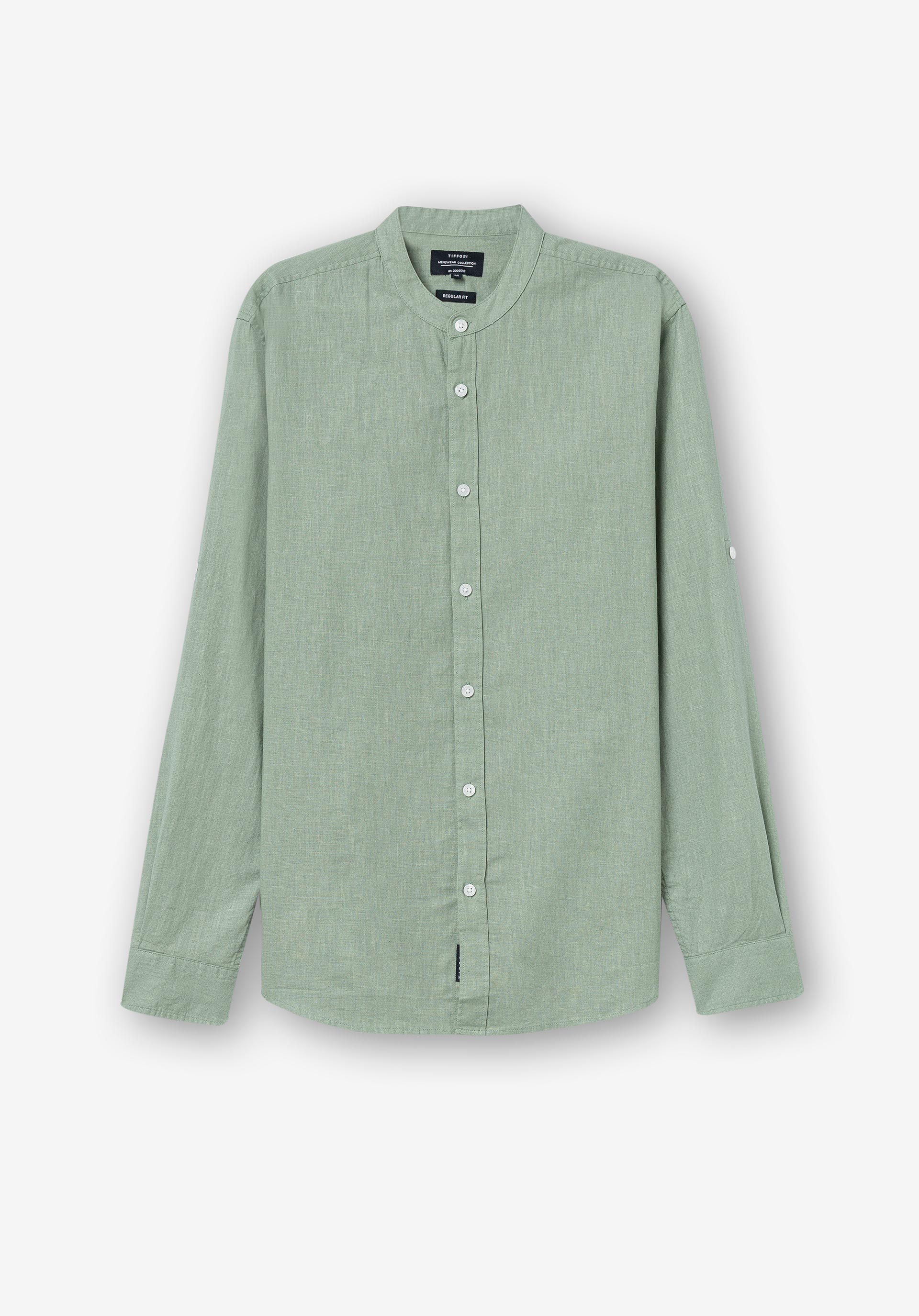 Camisa Tiffosi 10054619 Bishop 805 Verde Pistacho