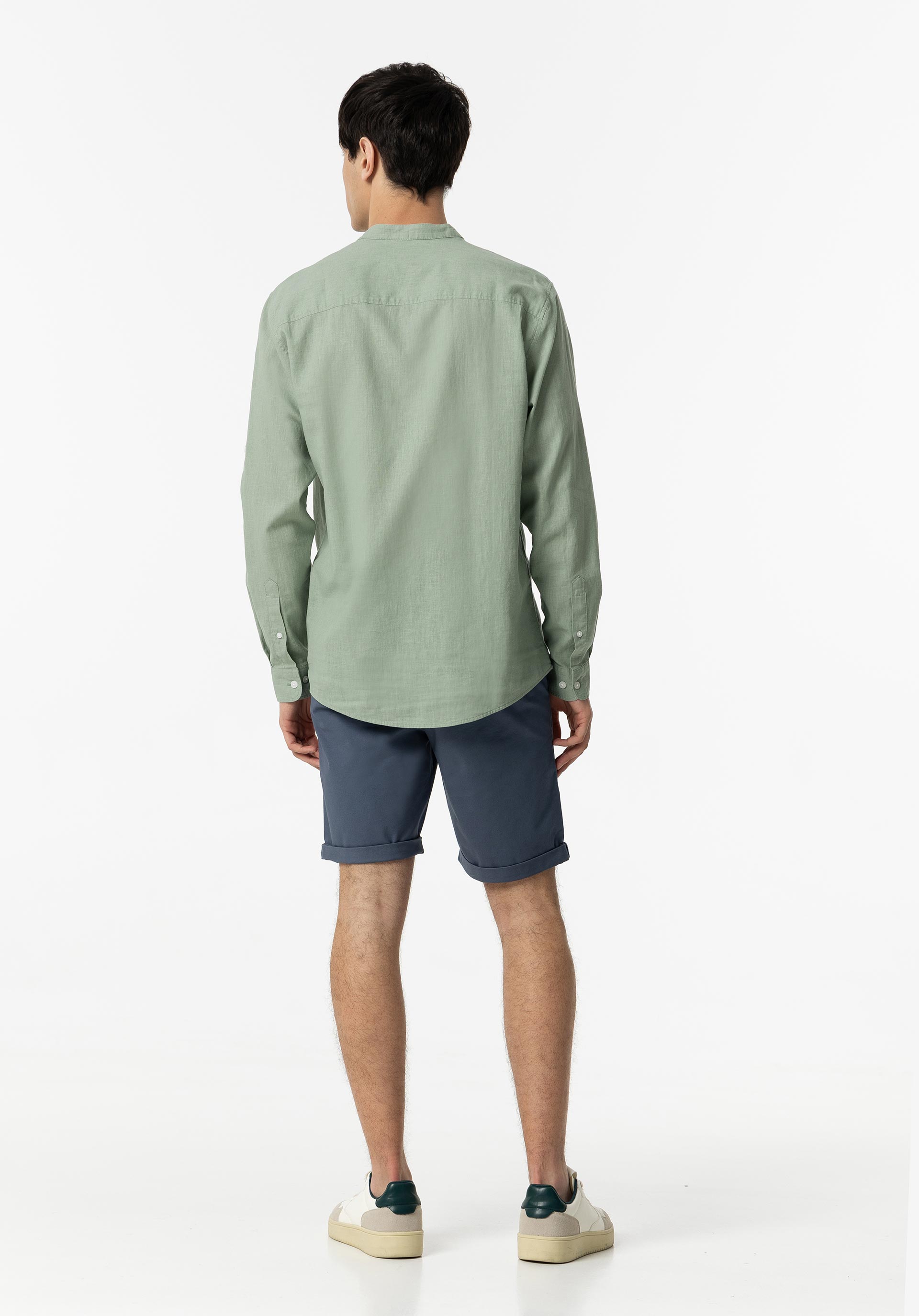 Camisa Tiffosi 10054619 Bishop 805 Verde Pistacho