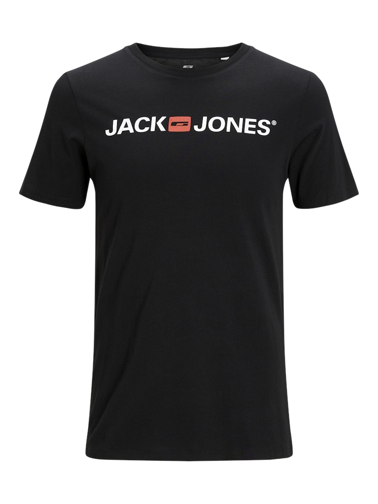 Jack & Jones Jjecorp Old Logo Tee Ss O-Neck  Noos 12137126 Black