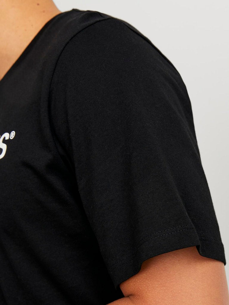 Jack & Jones Jjecorp Old Logo Tee Ss O-Neck  Noos 12137126 Black