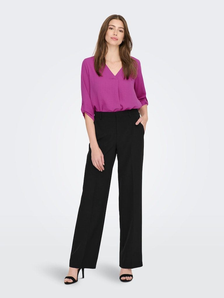 Jdydivya 3/4 Top Wvn Noos Festival Fuchsia