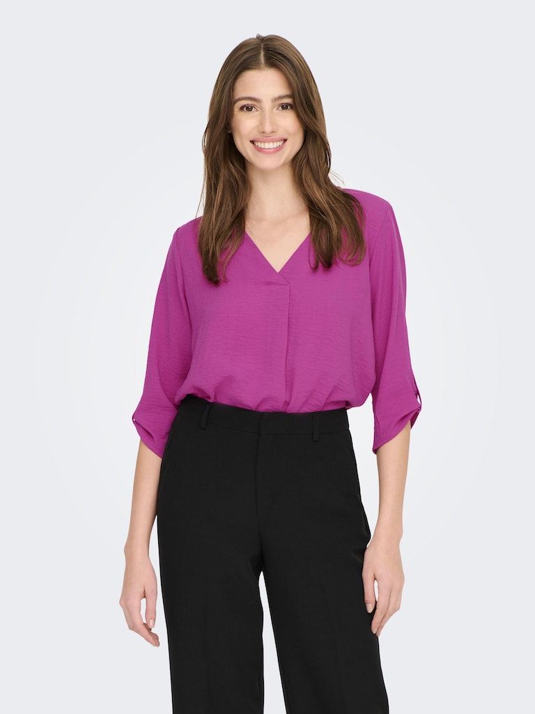 Jdydivya 3/4 Top Wvn Noos Festival Fuchsia