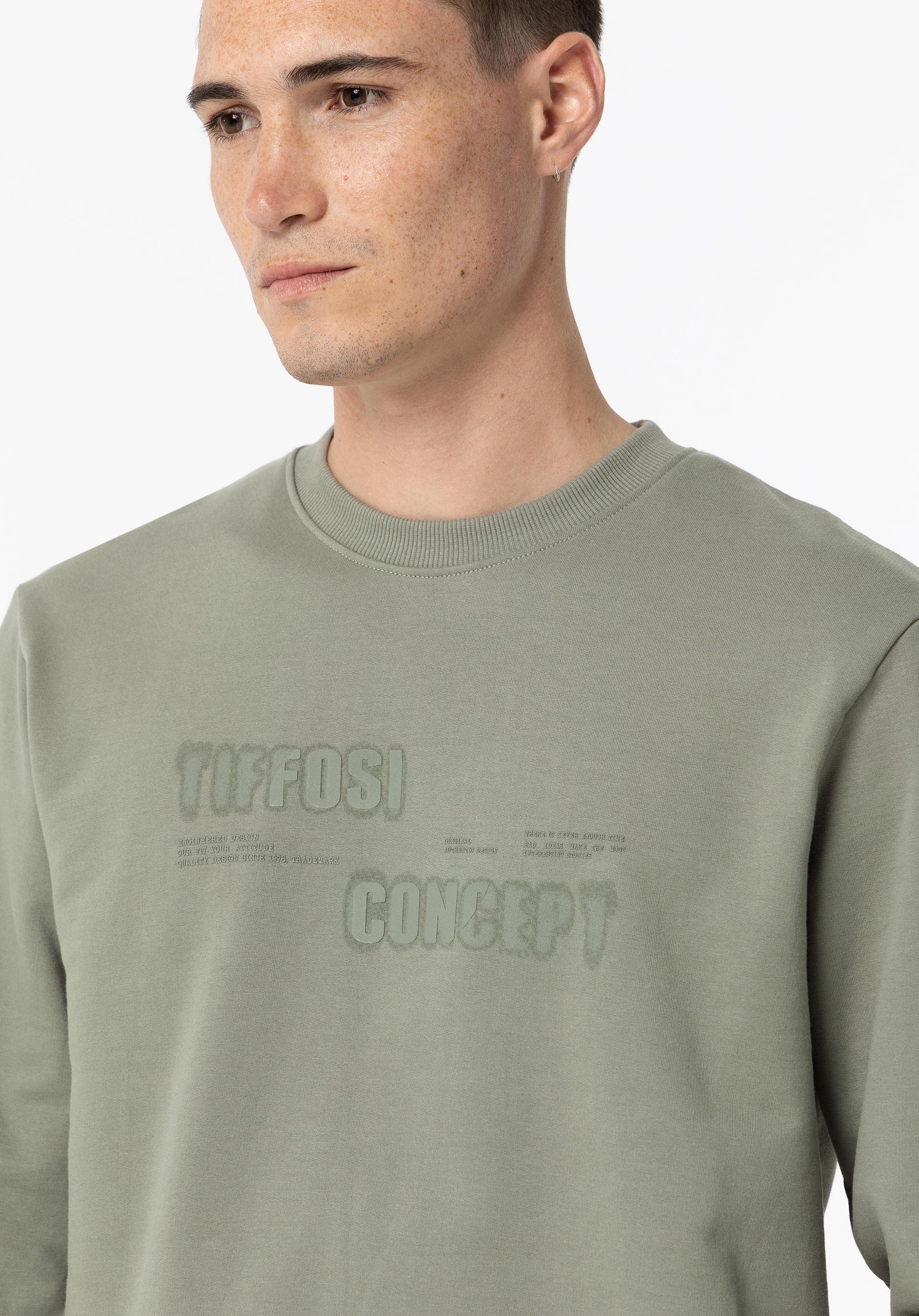 Sudaderas Tiffosi Abner 10056089 830 Verde Ceramica