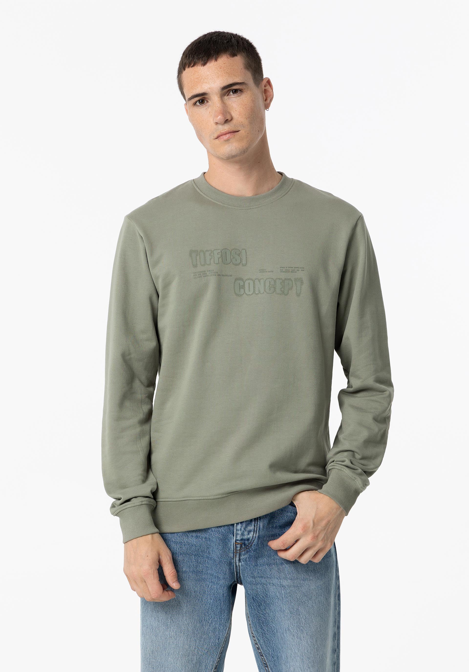 Sudaderas Tiffosi Abner 10056089 830 Verde Ceramica