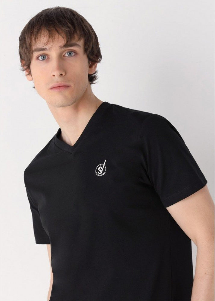 Camiseta Manga Corta Basic Logo Six Valves 550321042399