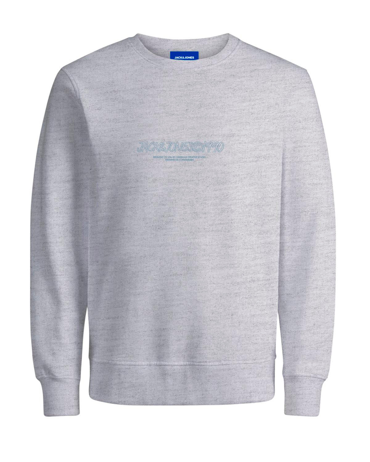 Jorbronx Sweat Crew Fst Bright White Melange